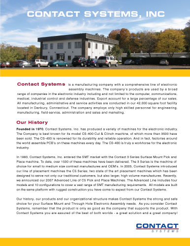 c5 Contact Systems Brochure